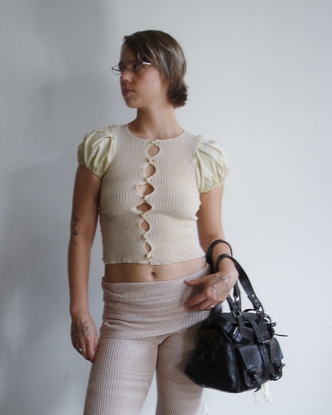 Puff Sleeve Top - Cream