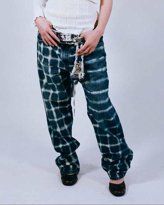 Grid Jeans