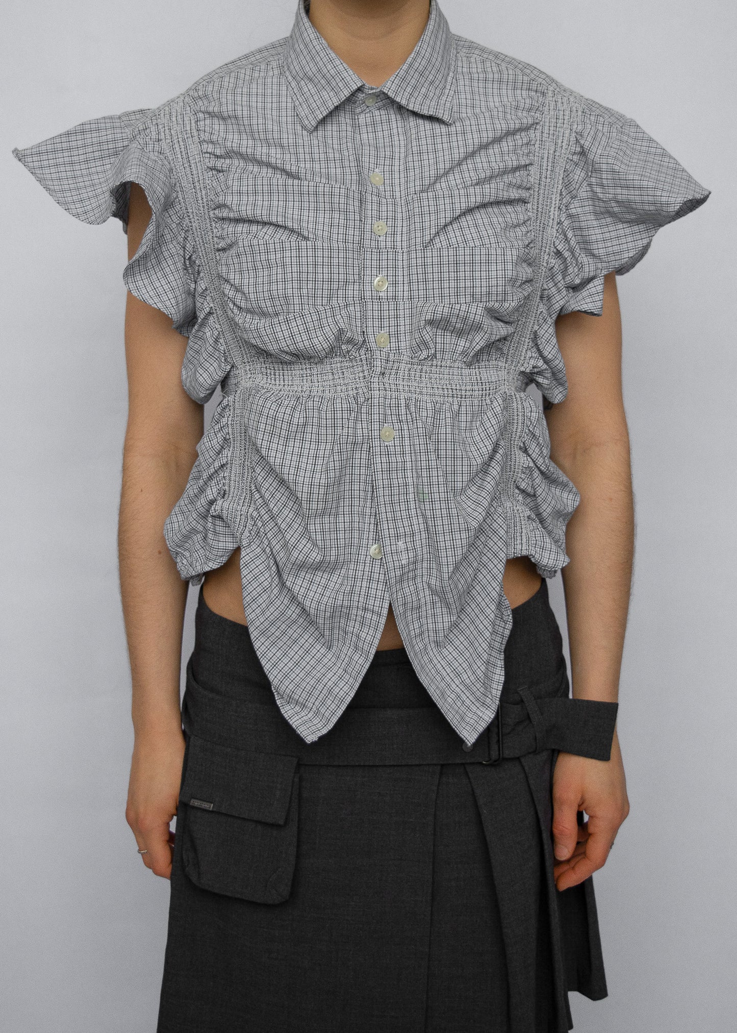 Sinuous Shirt - Cloud