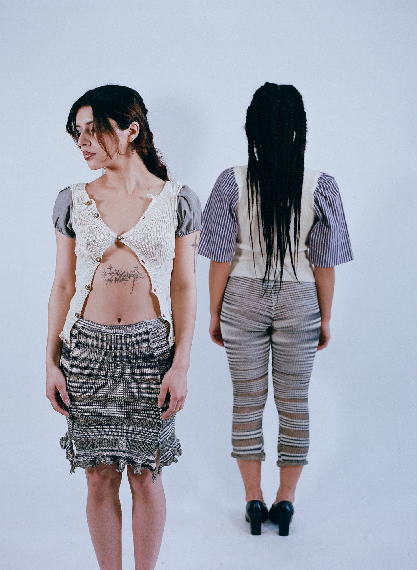 Storm Panelled Skirt