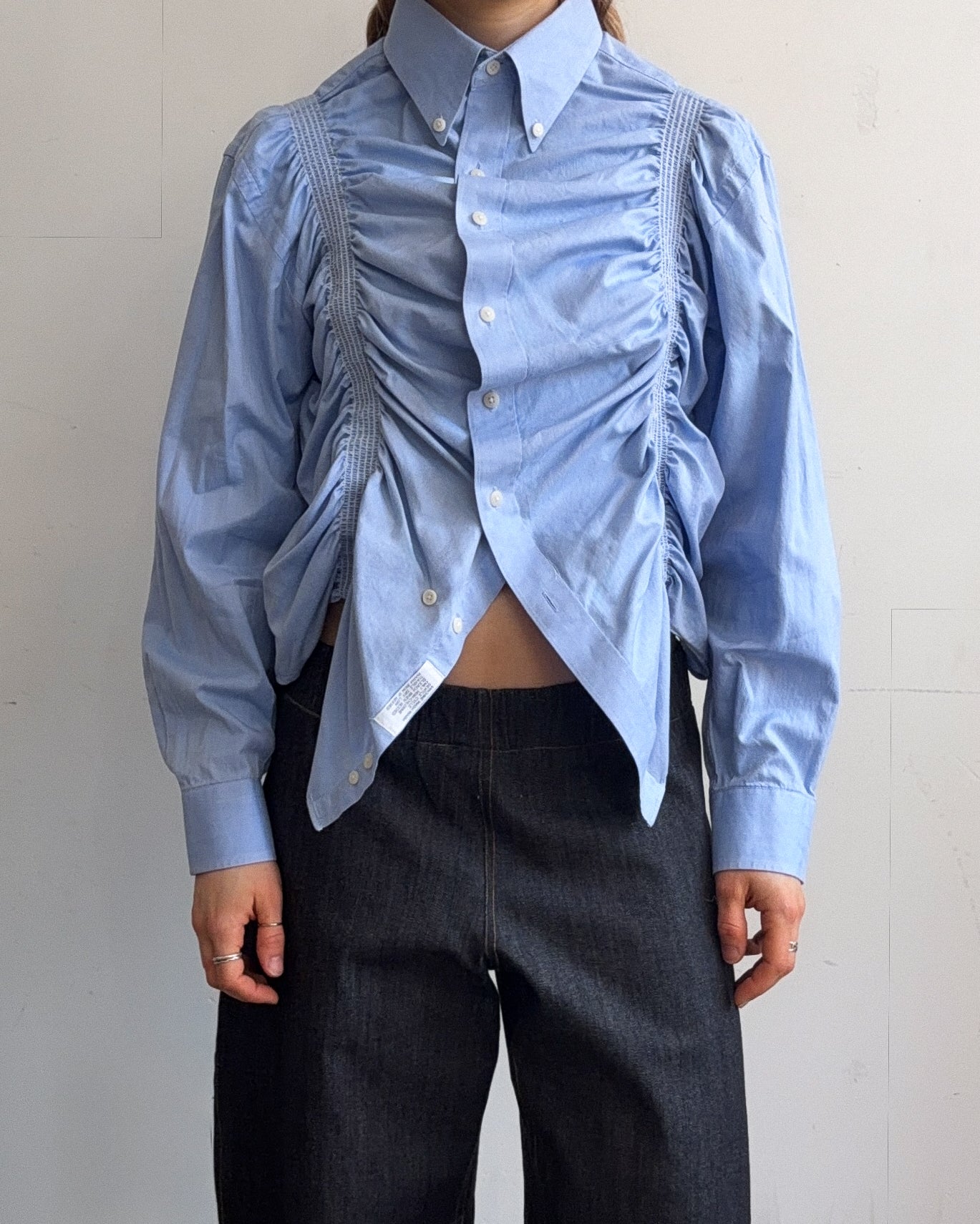 Shrunken Button Down - Oxford Blue